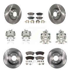 Transit Auto KC8-100996T Disc Brake Kit for 2006-2013 Mazda 6, Lincoln MKZ, Ford Fusion & more - Front and Rear product image