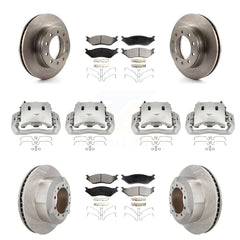 Transit Auto KC8-100997T Disc Brake Kit for 2005-2016 Ford F-450 Super Duty, International CF500, International CF600 & more - Front and Rear product image