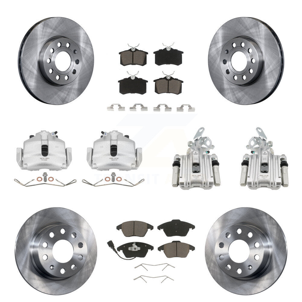 CMX KC8-100998C Disc Brake Kit for 2014-2018 Volkswagen Jetta, Volkswagen Beetle - Front and Rear product image