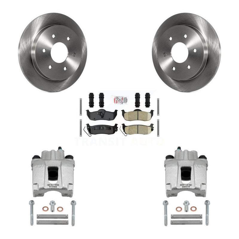 Transit Auto KC8-100999N Disc Brake Kit for 2004-2015 Nissan Armada, INFINITI QX56, Nissan Pathfinder Armada & more - Rear product image
