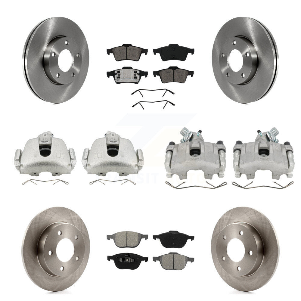 Transit Auto KC8-100999S Disc Brake Kit for 2005 Mazda 3 - Front and Rear product image