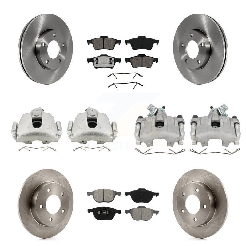 Transit Auto KC8-100999S Disc Brake Kit for 2005 Mazda 3 - Front and Rear product image