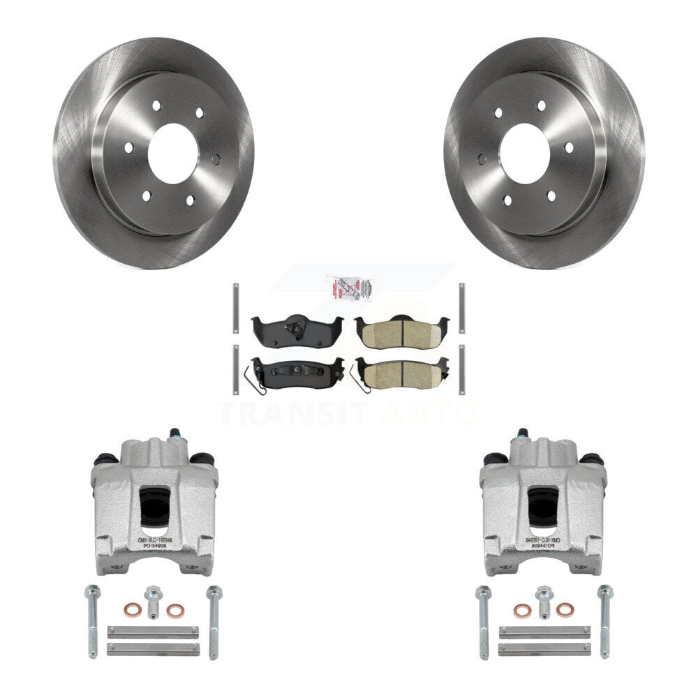 Transit Auto KC8-101000N Disc Brake Kit for 2004-2015 Nissan Armada, INFINITI QX56, Nissan Pathfinder Armada & more - Rear product image