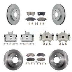 Transit Auto KC8-101000P Disc Brake Kit for 2008-2016 Mitsubishi Lancer - Front and Rear product image