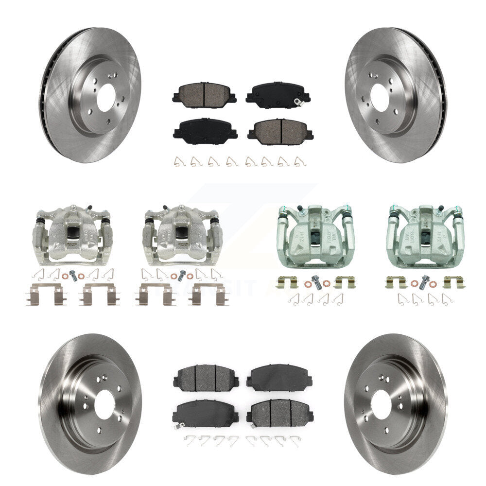 Transit Auto KC8-101001S Disc Brake Kit for 2017-2022 Honda CR-V - Front and Rear product image