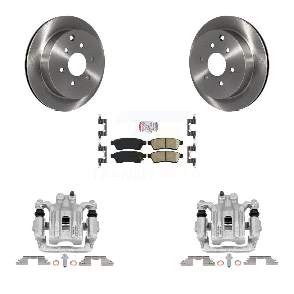 Transit Auto KC8-101003N Disc Brake Kit for 2005-2022 Suzuki Equator, Nissan Xterra, Nissan Frontier - Rear product image