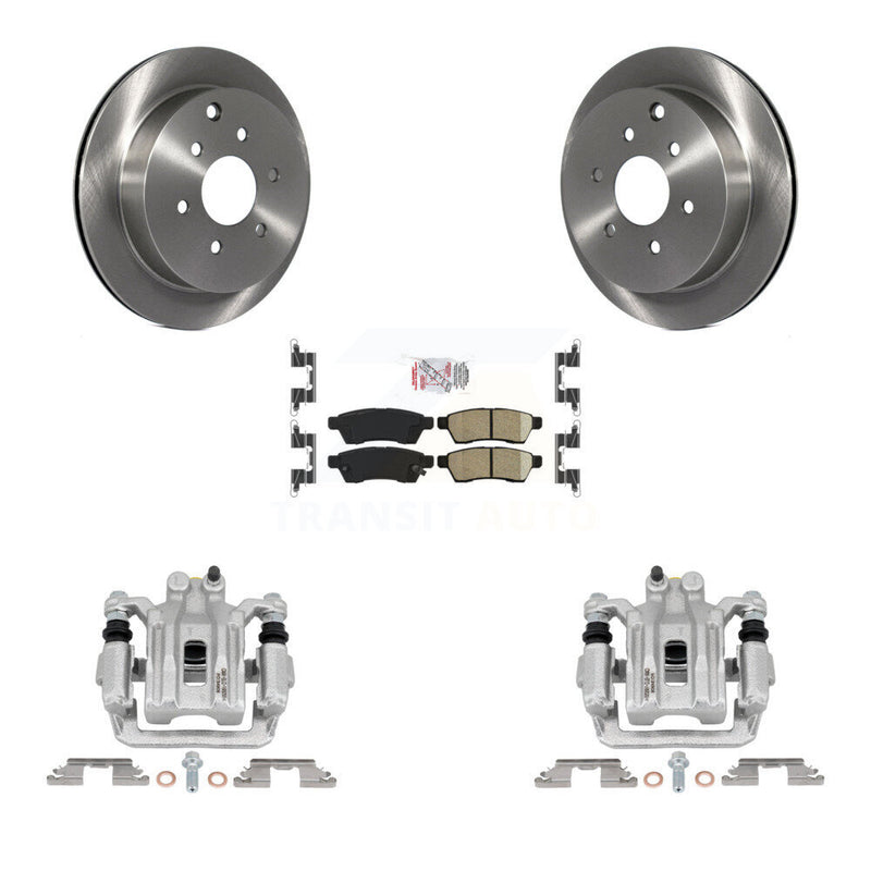 Transit Auto KC8-101003N Disc Brake Kit for 2005-2022 Suzuki Equator, Nissan Xterra, Nissan Frontier - Rear product image