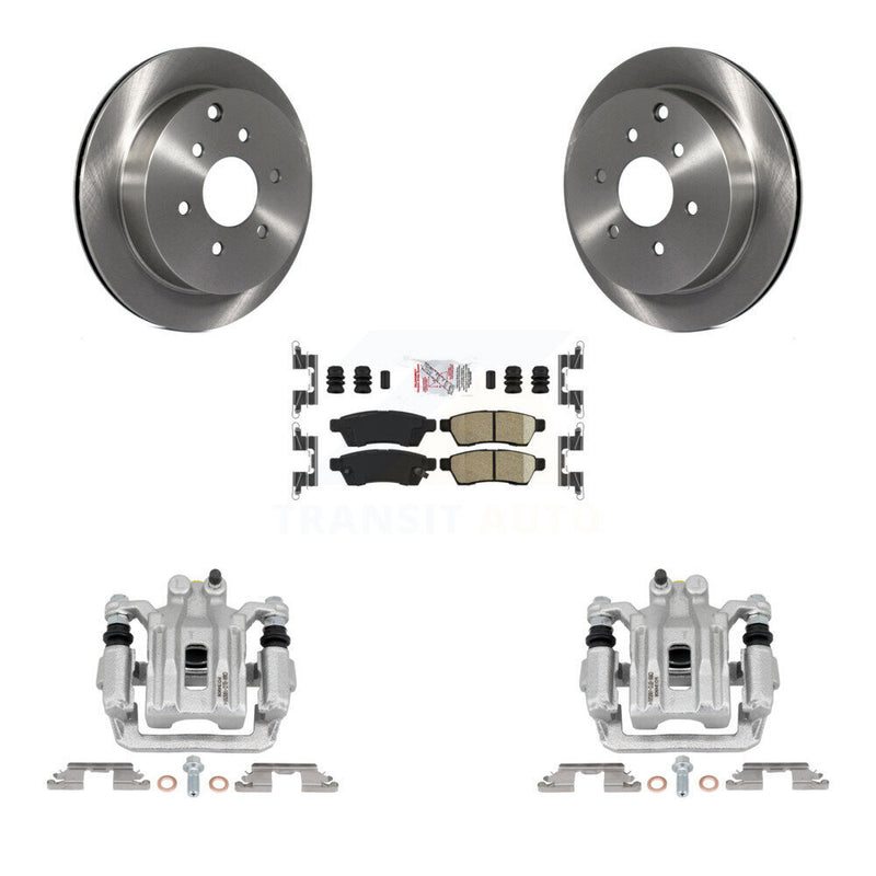 Transit Auto KC8-101004N Disc Brake Kit for 2005-2022 Suzuki Equator, Nissan Xterra, Nissan Frontier - Rear product image