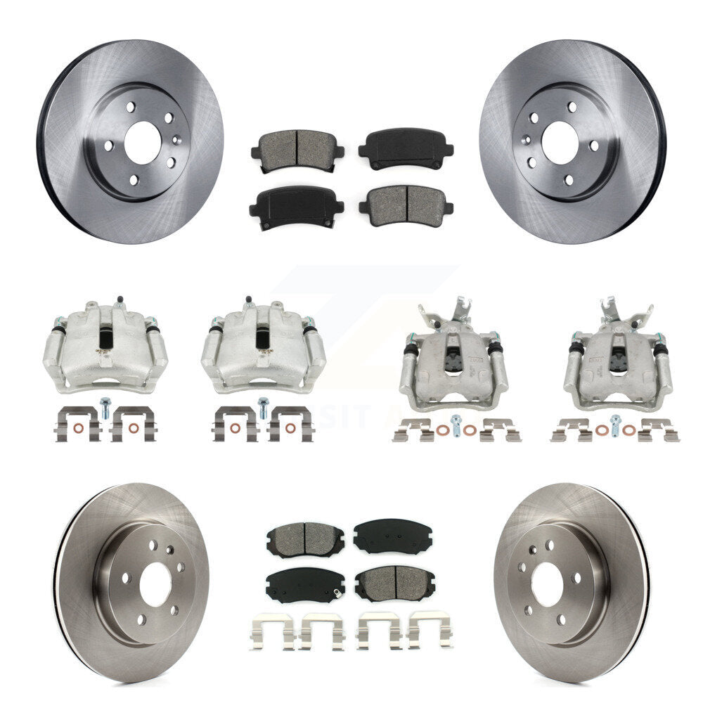 Transit Auto KC8-101004S Disc Brake Kit for 2016 Chevrolet Malibu Limited - Front and Rear product image