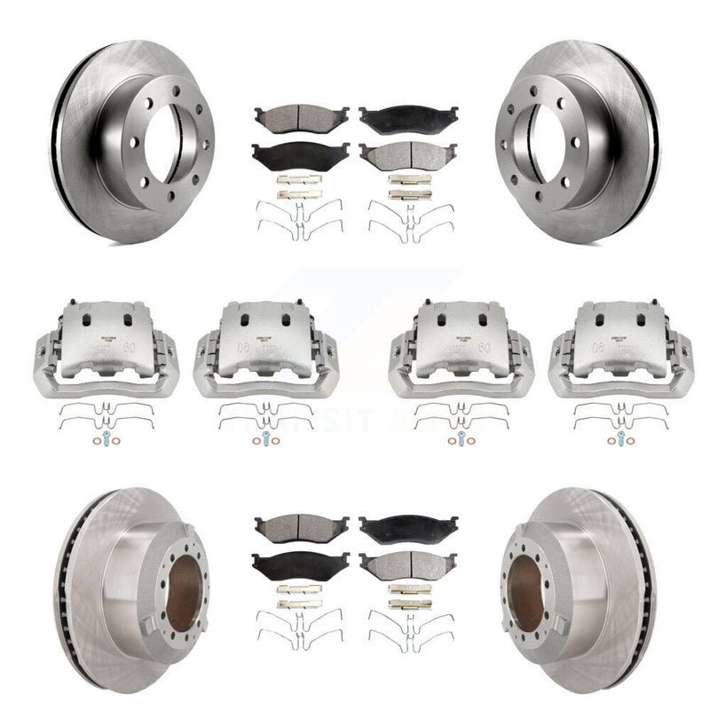 Transit Auto KC8-101004T Disc Brake Kit for 2005-2009 Ford F-450 Super Duty - Front and Rear product image