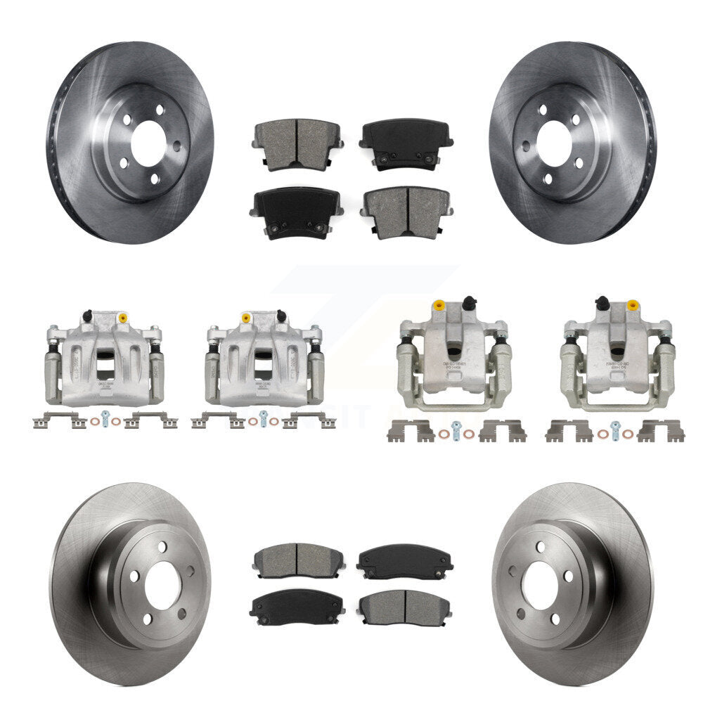Transit Auto KC8-101005S Disc Brake Kit for 2005-2011 Chrysler 300, Dodge Challenger, Dodge Charger & more - Front and Rear product image