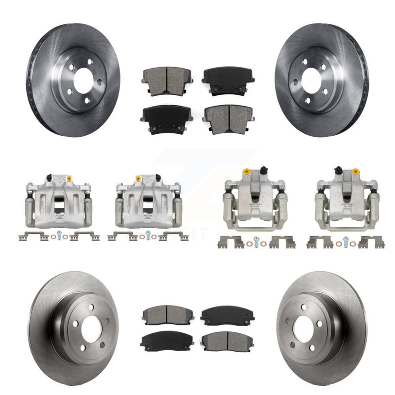 Transit Auto KC8-101005S Disc Brake Kit for 2005-2011 Chrysler 300, Dodge Challenger, Dodge Charger & more - Front and Rear product image