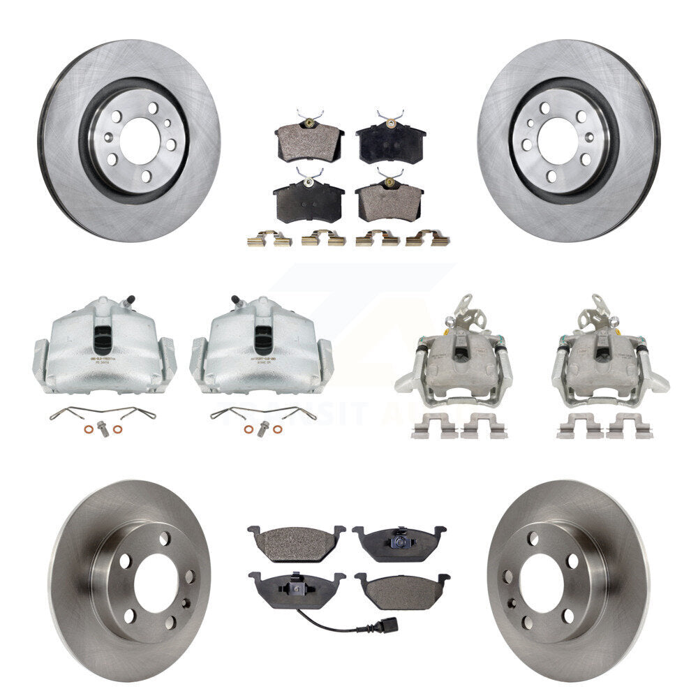 Transit Auto KC8-101006P Disc Brake Kit for 2006 Volkswagen Jetta - Front and Rear product image