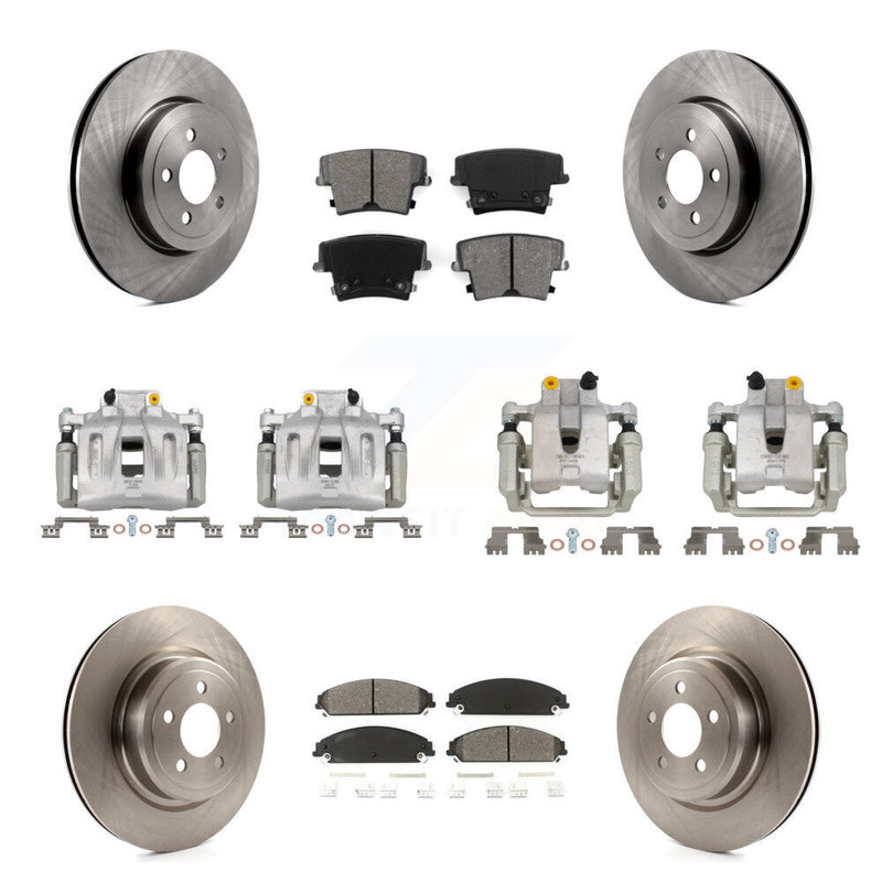 Transit Auto KC8-101007S Disc Brake Kit for 2011 Dodge Charger - Front and Rear product image