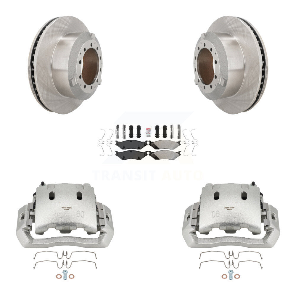 Transit Auto KC8-101008N Disc Brake Kit for 2005-2016 Ford F-450 Super Duty, International TerraStar, Ford LCF & more - Rear product image