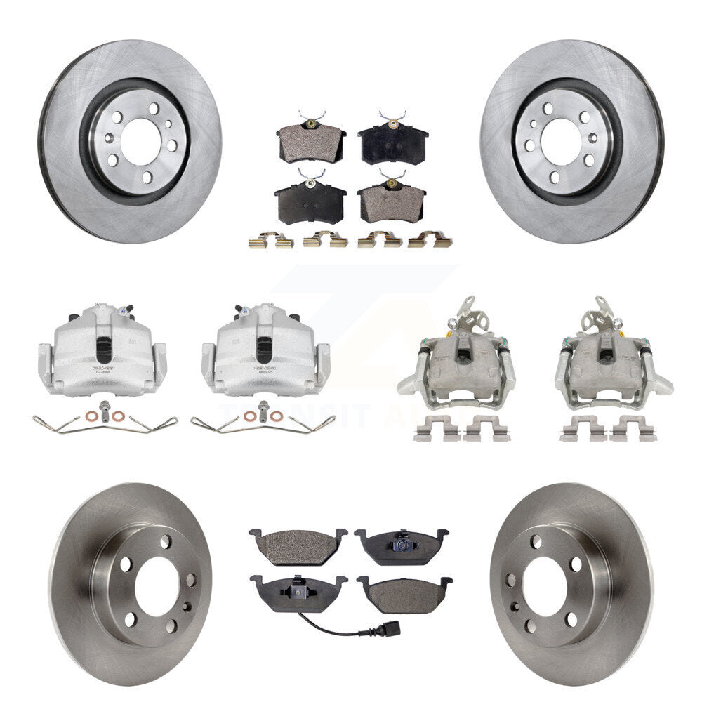 Transit Auto KC8-101008P Disc Brake Kit for 2006 Volkswagen Jetta - Front and Rear product image