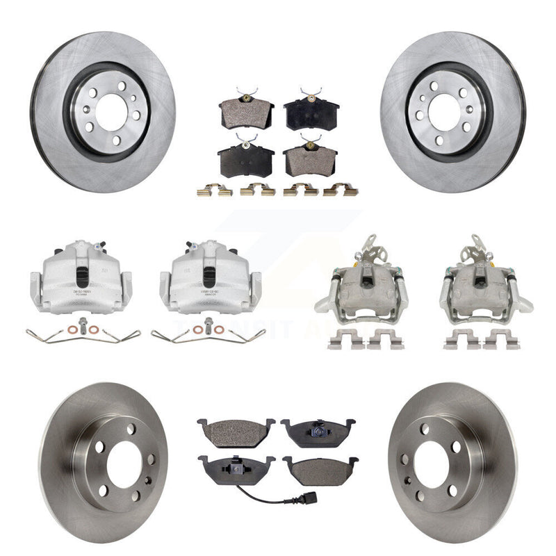 Transit Auto KC8-101008P Disc Brake Kit for 2006 Volkswagen Jetta - Front and Rear product image