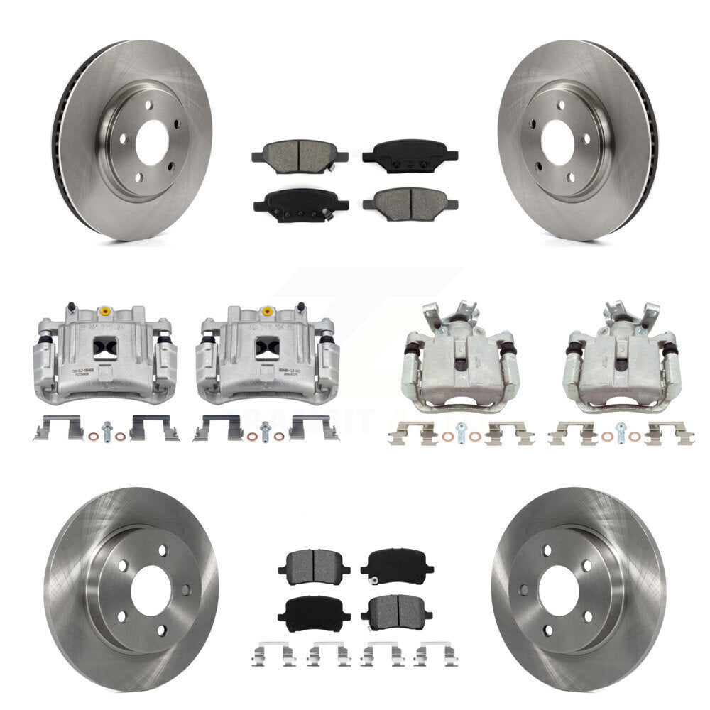 Transit Auto KC8-101008S Disc Brake Kit for 2005 Pontiac G6 - Front and Rear product image