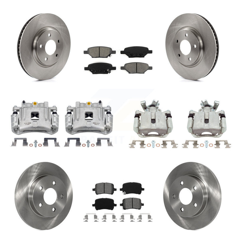 Transit Auto KC8-101008S Disc Brake Kit for 2005 Pontiac G6 - Front and Rear product image