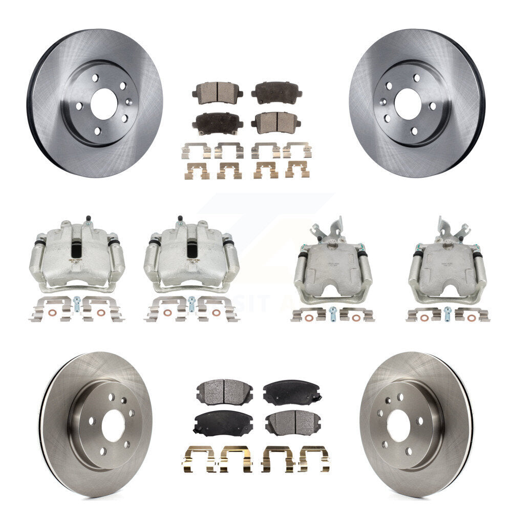 Transit Auto KC8-101008T Disc Brake Kit for 2010-2011 Buick Allure, Buick LaCrosse - Front and Rear product image