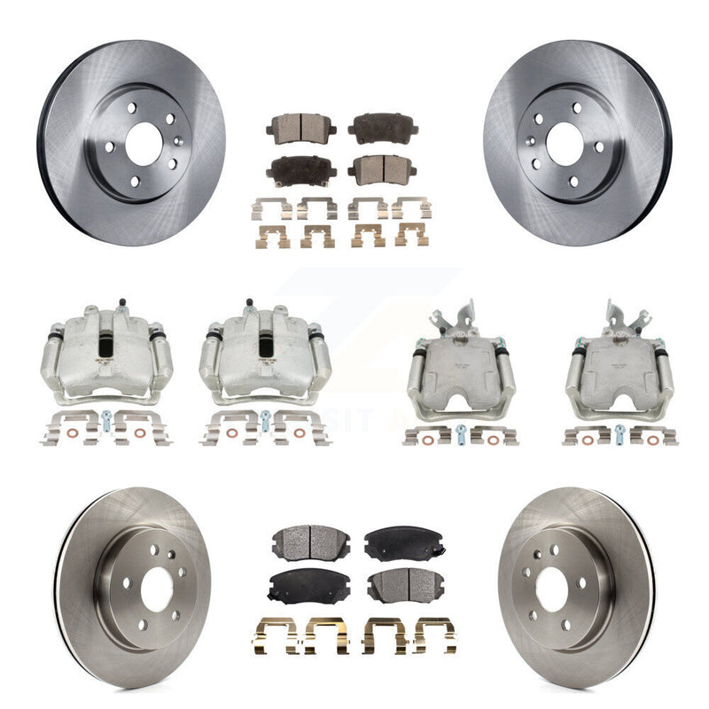 Transit Auto KC8-101008T Disc Brake Kit for 2010-2011 Buick Allure, Buick LaCrosse - Front and Rear product image