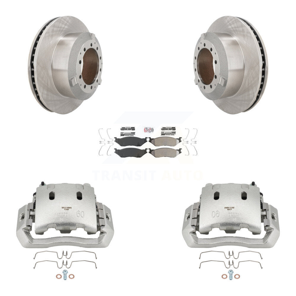 Transit Auto KC8-101009N Disc Brake Kit for 2005-2016 Ford F-450 Super Duty, International TerraStar, Ford LCF & more - Rear product image