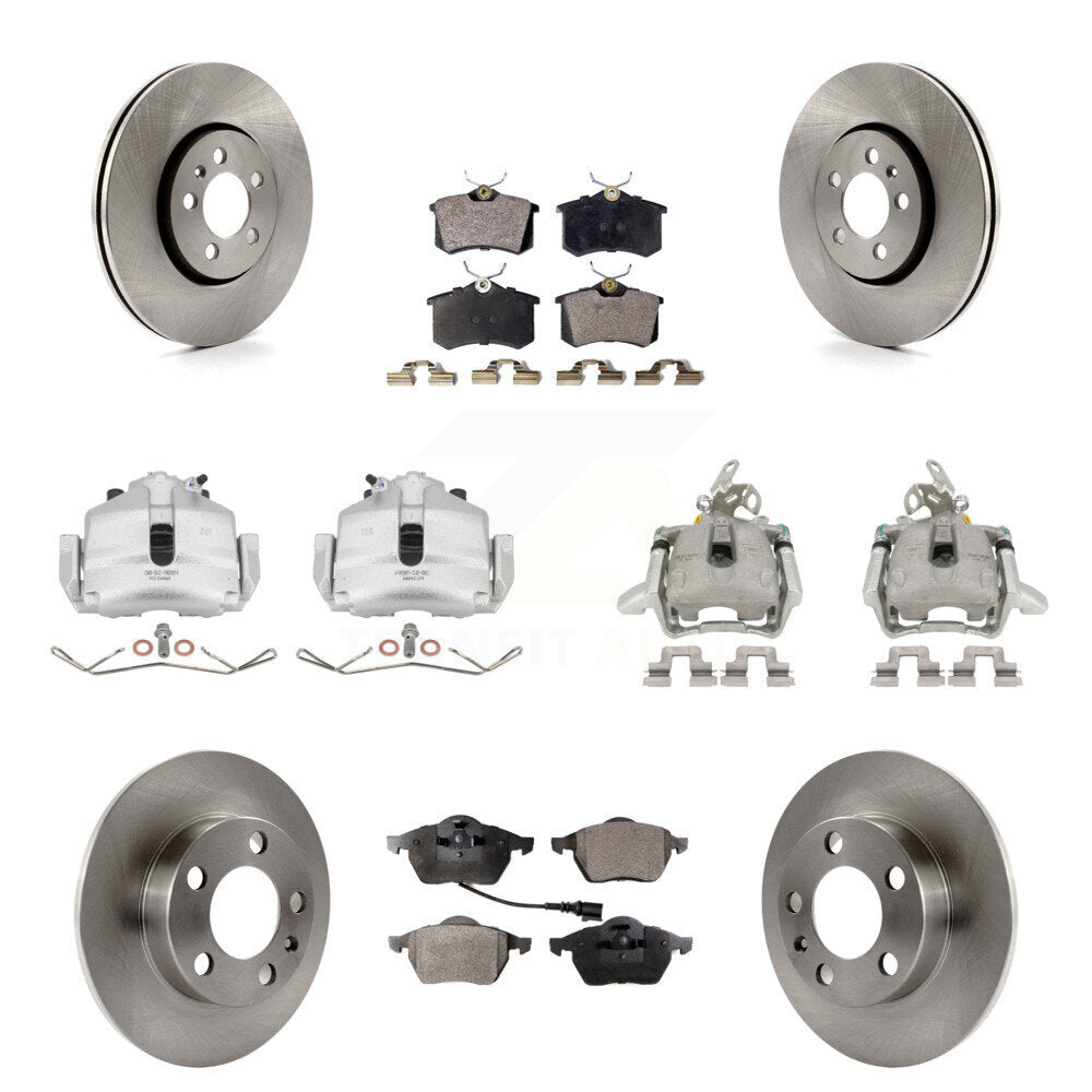 Transit Auto KC8-101009P Disc Brake Kit for 2006 Volkswagen Jetta - Front and Rear product image