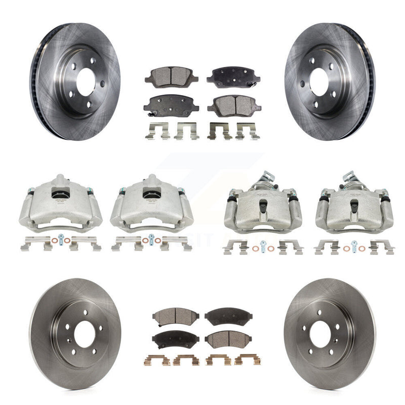 Transit Auto KC8-101009T Disc Brake Kit for 2005 Buick Terraza, Chevrolet Uplander, Pontiac Montana & more - Front and Rear product image