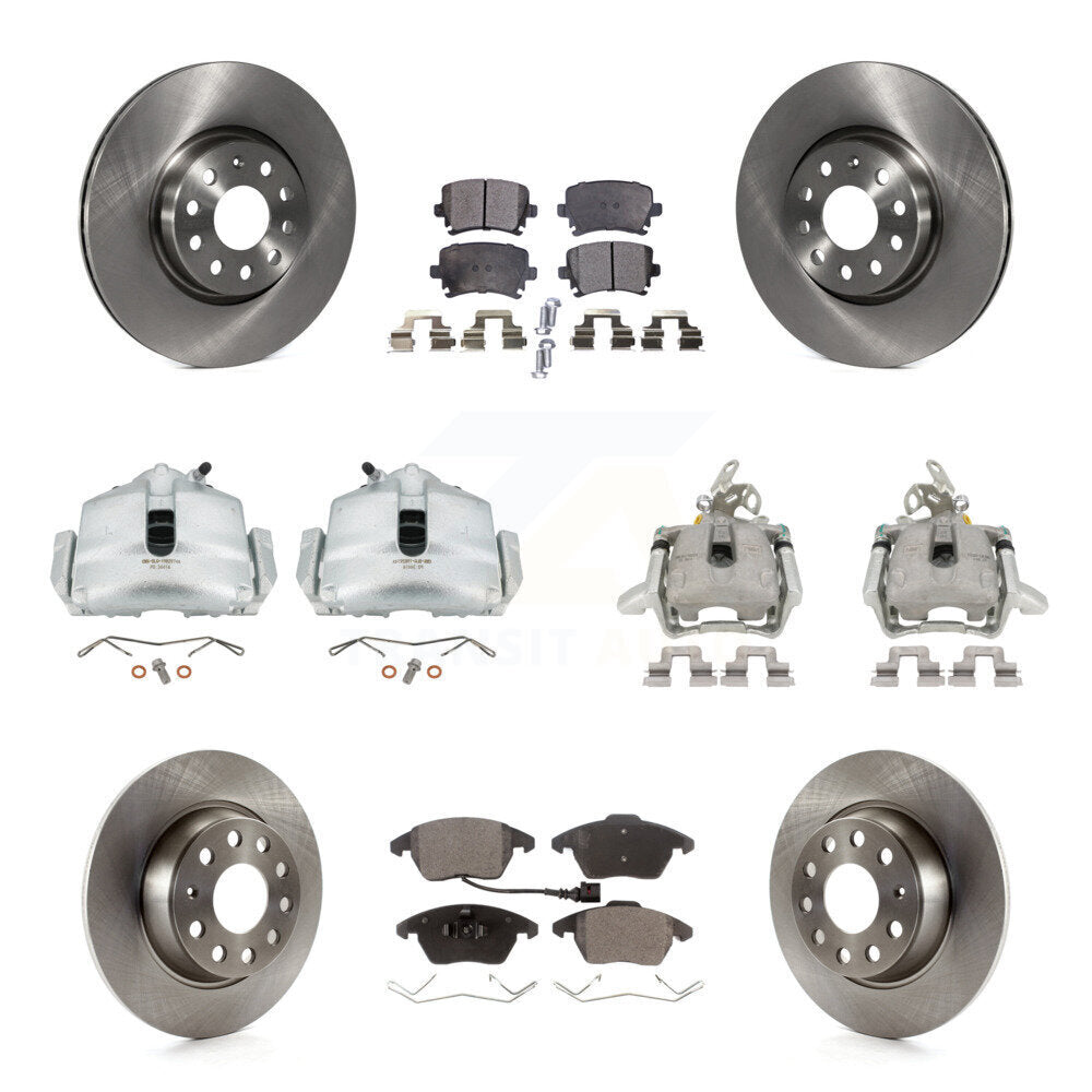 Transit Auto KC8-101011P Disc Brake Kit for 2006-2008 Volkswagen GTI - Front and Rear product image
