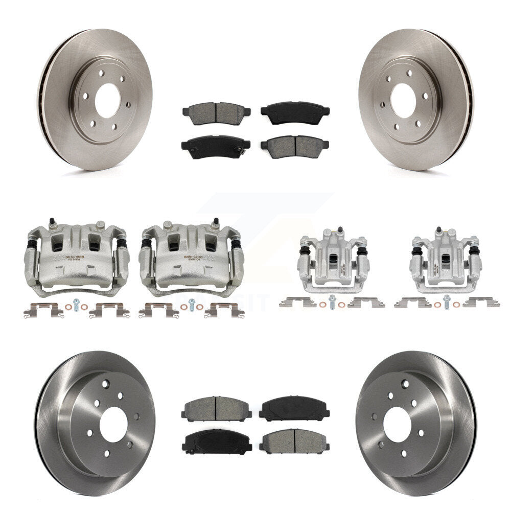 Transit Auto KC8-101011S Disc Brake Kit for 2011-2012 Suzuki Equator - Front and Rear product image
