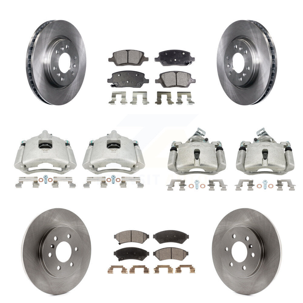 Transit Auto KC8-101011T Disc Brake Kit for 2006 Buick Terraza, Chevrolet Uplander, Pontiac Montana & more - Front and Rear product image