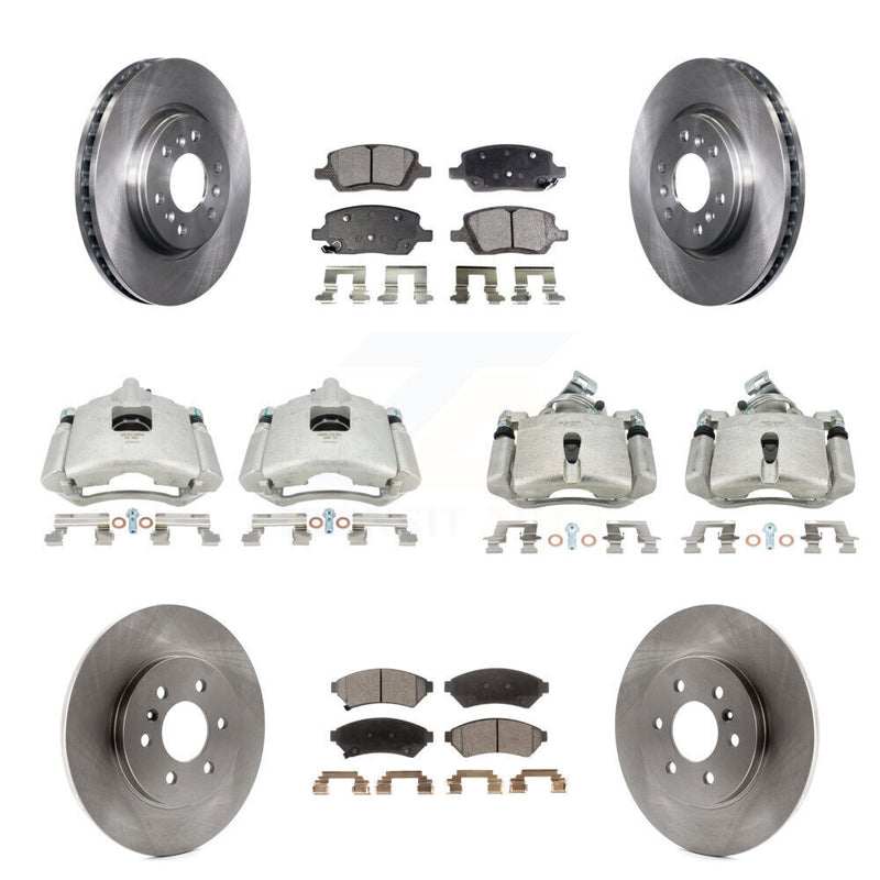 Transit Auto KC8-101011T Disc Brake Kit for 2006 Buick Terraza, Chevrolet Uplander, Pontiac Montana & more - Front and Rear product image