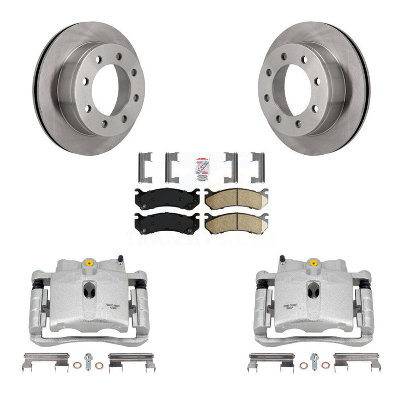 Transit Auto KC8-101012N Disc Brake Kit for 1999-2013 Chevrolet Suburban 2500, GMC Yukon XL 2500, Chevrolet Silverado 2500 HD & more - Rear product image