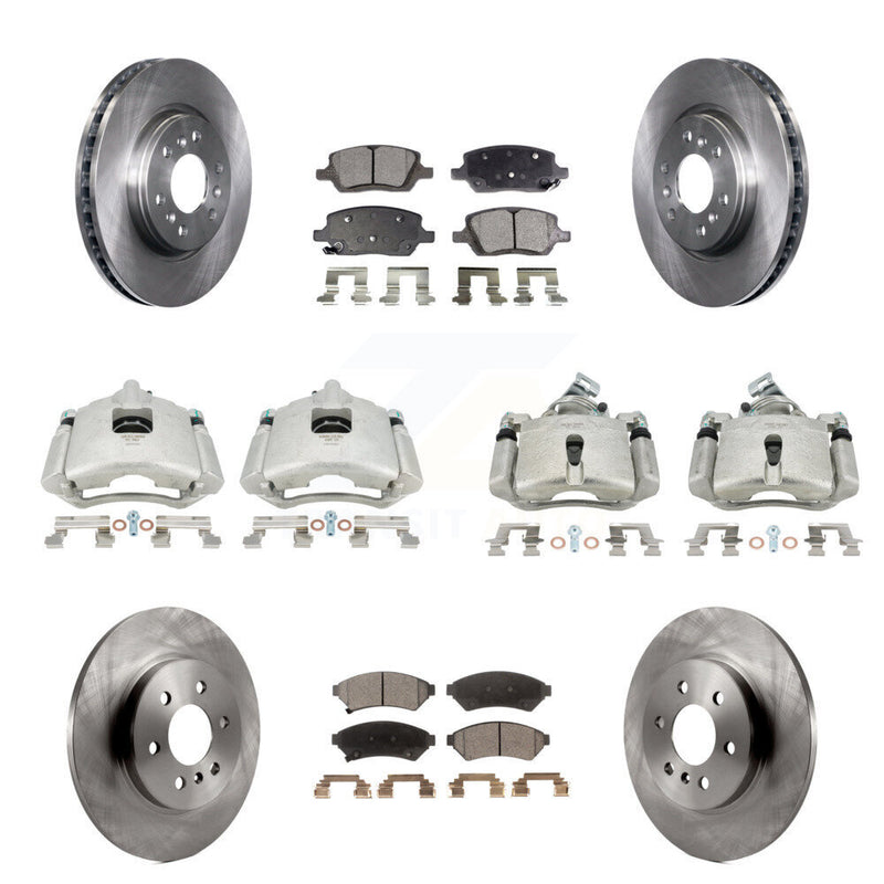 Transit Auto KC8-101012T Disc Brake Kit for 2006-2009 Buick Terraza, Chevrolet Uplander, Pontiac Montana & more - Front and Rear product image