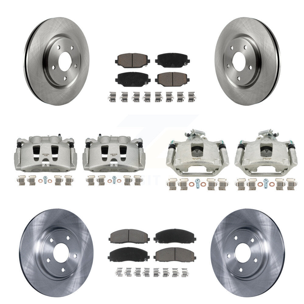 CMX KC8-101014C Disc Brake Kit for 2019-2020 Dodge Grand Caravan - Front and Rear product image