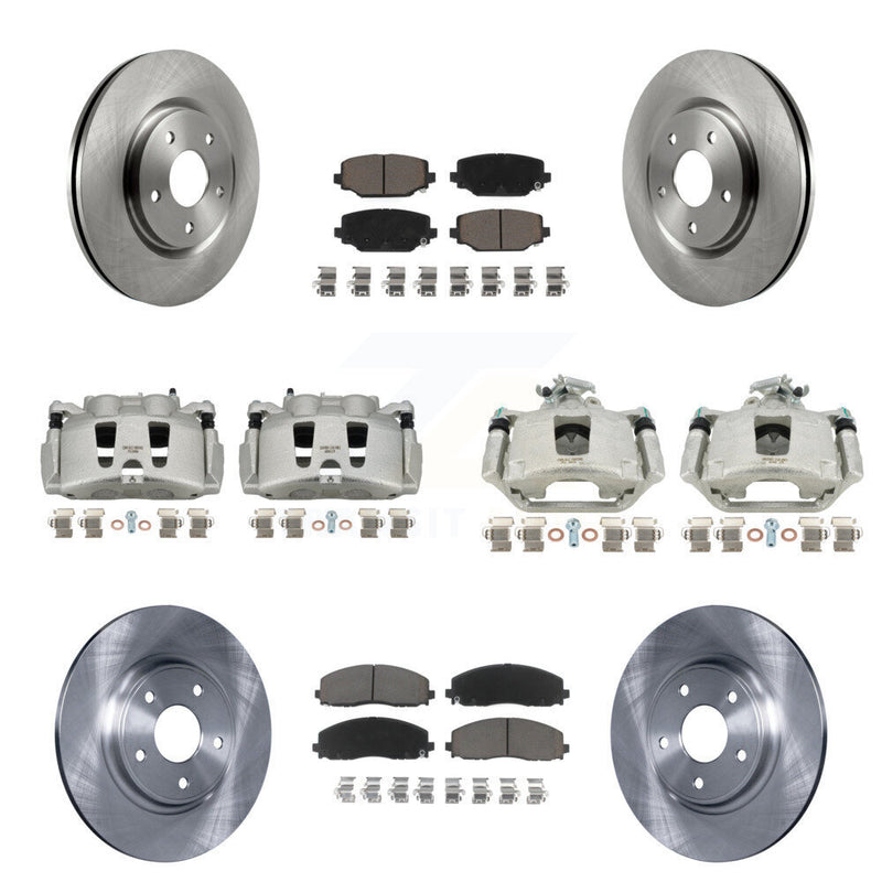 CMX KC8-101014C Disc Brake Kit for 2019-2020 Dodge Grand Caravan - Front and Rear product image