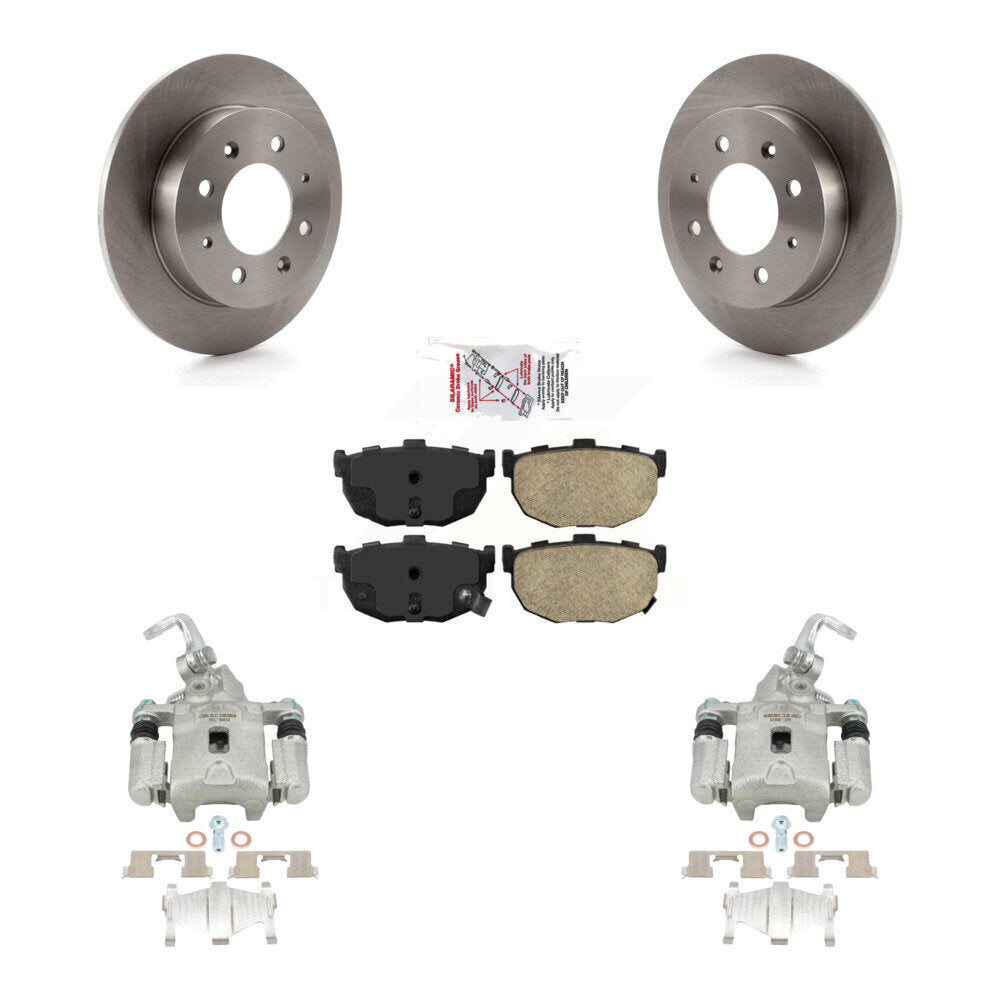 Transit Auto KC8-101014N Disc Brake Kit for 2004-2005 Kia Spectra, Kia Spectra5 - Rear product image