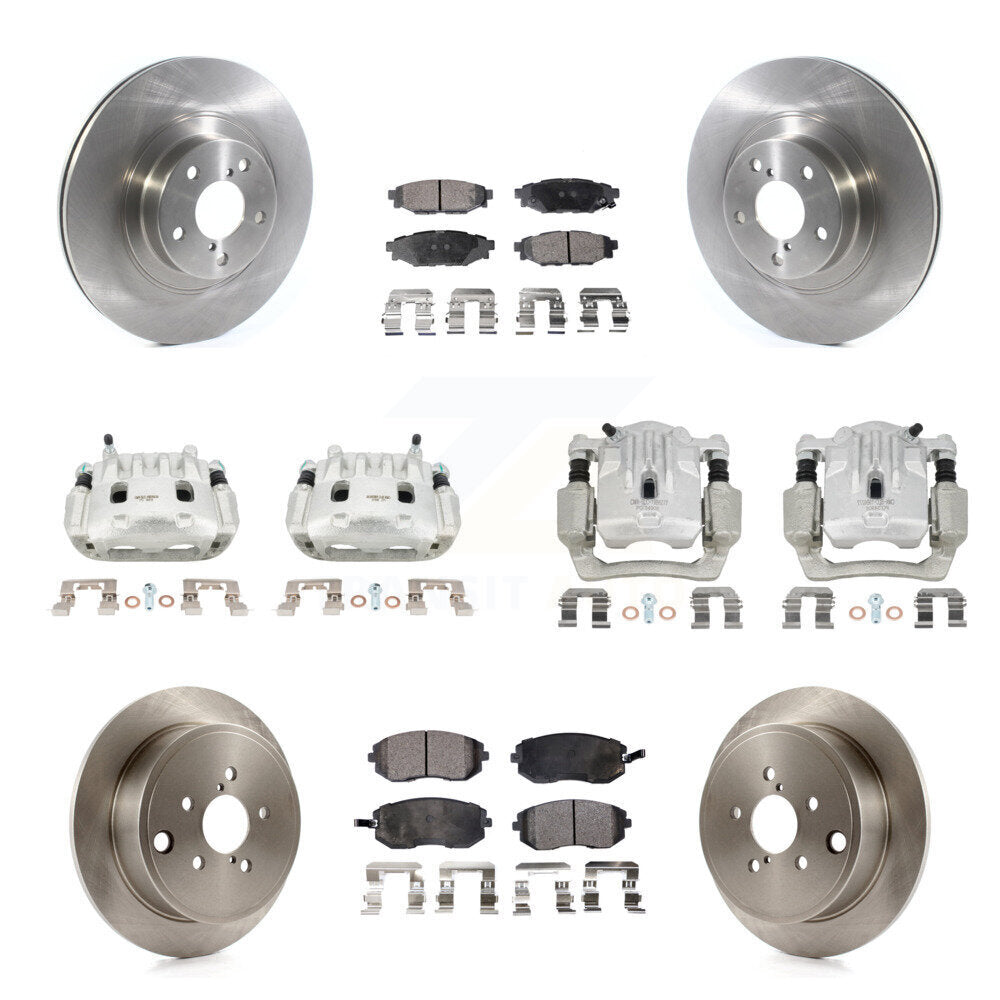 Transit Auto KC8-101014P Disc Brake Kit for 2010-2012 Subaru Legacy, Subaru Outback - Front and Rear product image