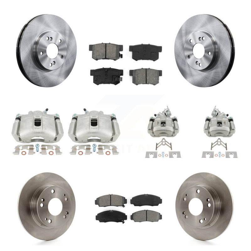 Transit Auto KC8-101014S Disc Brake Kit for 2003-2008 Honda Accord, Acura TSX - Front and Rear product image