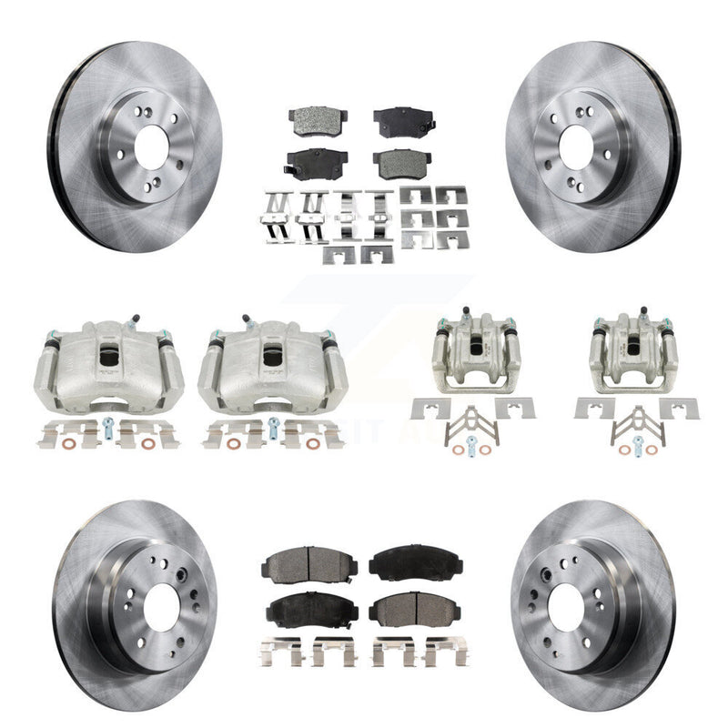 Transit Auto KC8-101015T Disc Brake Kit for 1999-2008 Acura TL - Front and Rear product image