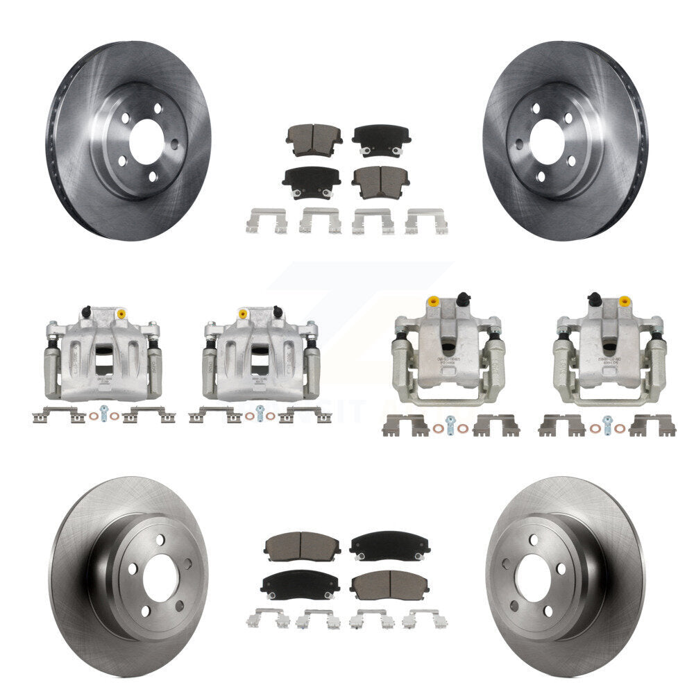 CMX KC8-101016C Disc Brake Kit for 2005-2011 Chrysler 300, Dodge Challenger, Dodge Charger & more - Front and Rear product image