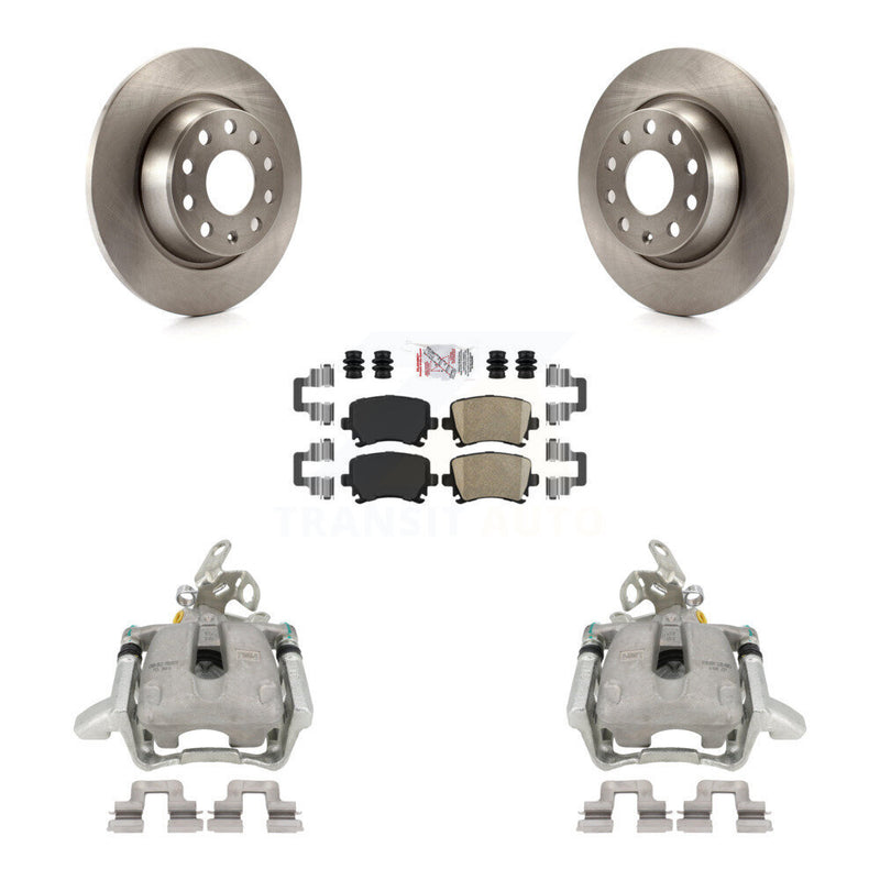 Transit Auto KC8-101016N Disc Brake Kit for 2006-2009 Volkswagen GTI, Audi A3 Quattro - Rear product image