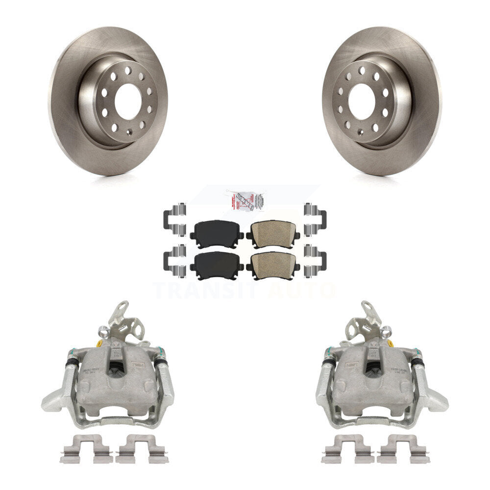 Transit Auto KC8-101017N Disc Brake Kit for 2006-2009 Volkswagen GTI, Audi A3 Quattro - Rear product image