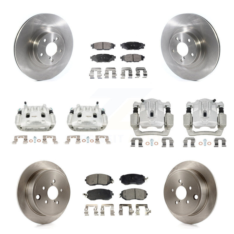 Transit Auto KC8-101017P Disc Brake Kit for 2013-2014 Subaru Legacy, Subaru Outback - Front and Rear product image