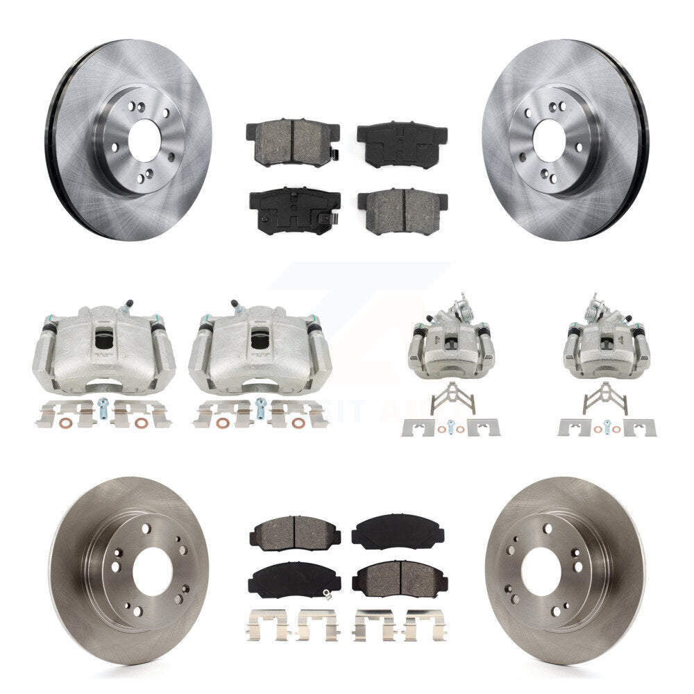 Transit Auto KC8-101017S Disc Brake Kit for 2005-2007 Honda Accord - Front and Rear product image