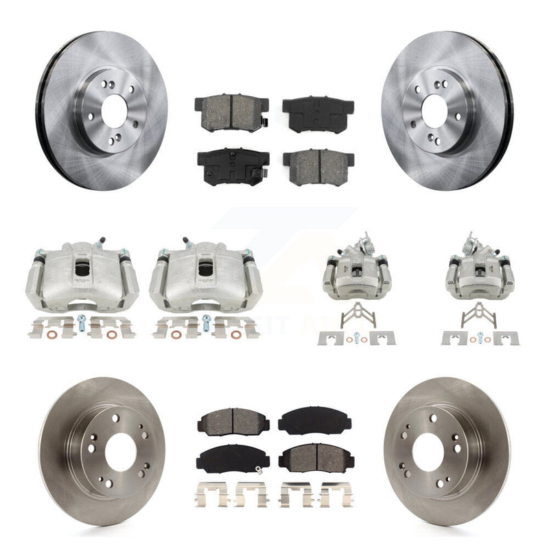 Transit Auto KC8-101017S Disc Brake Kit for 2005-2007 Honda Accord - Front and Rear product image