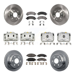 Transit Auto KC8-101017T Disc Brake Kit for 2009-2014 Chevrolet Express 1500, GMC Savana 1500 - Front and Rear product image
