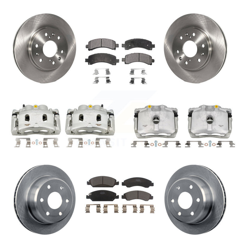 Transit Auto KC8-101017T Disc Brake Kit for 2009-2014 Chevrolet Express 1500, GMC Savana 1500 - Front and Rear product image