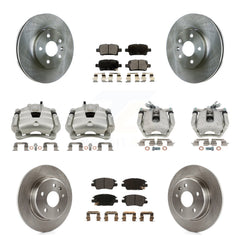 Transit Auto KC8-101018P Disc Brake Kit for 2017-2019 Chevrolet Cruze - Front and Rear product image