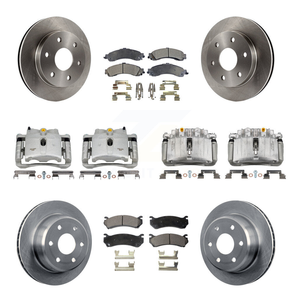 Transit Auto KC8-101019T Disc Brake Kit for 2000-2006 Chevrolet Silverado 1500, Cadillac Escalade, Cadillac Escalade ESV & more - Front and Rear product image
